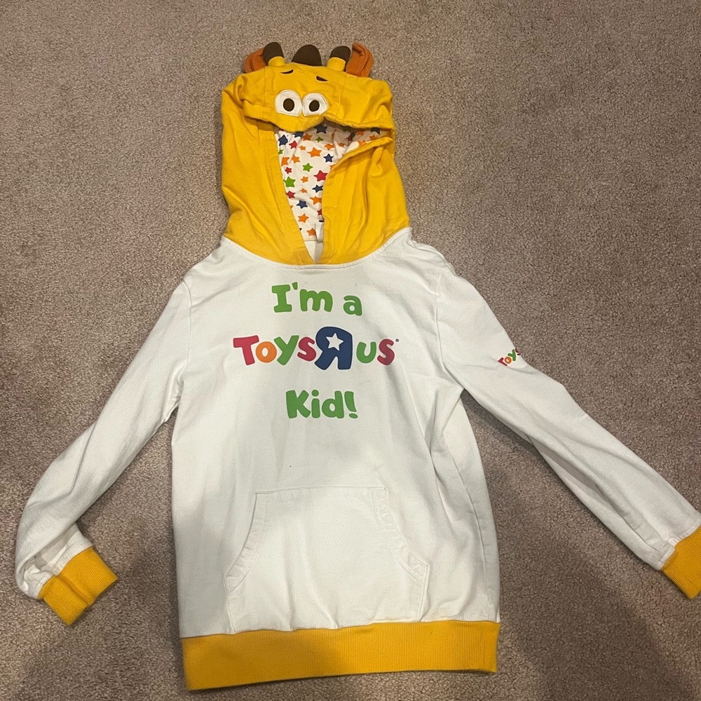 Toys R Us Kids Hoodie with Giraffe Hood